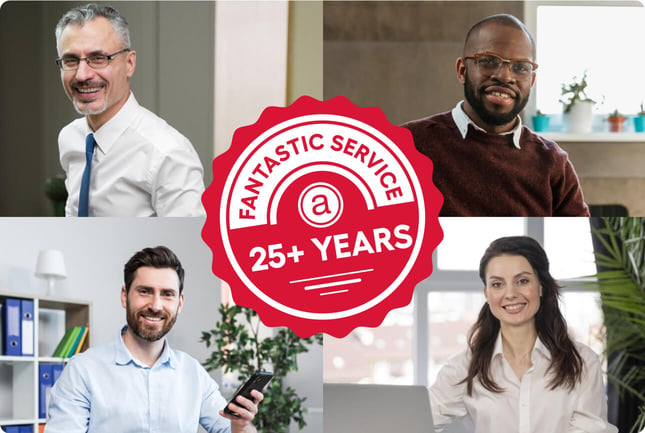 Fantastic years of service
