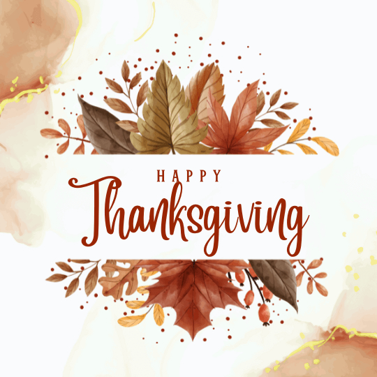 Happy Thanksgiving